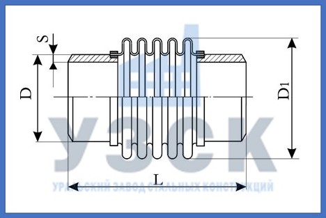 Чертёж компенсатора ОПН в Нарыне