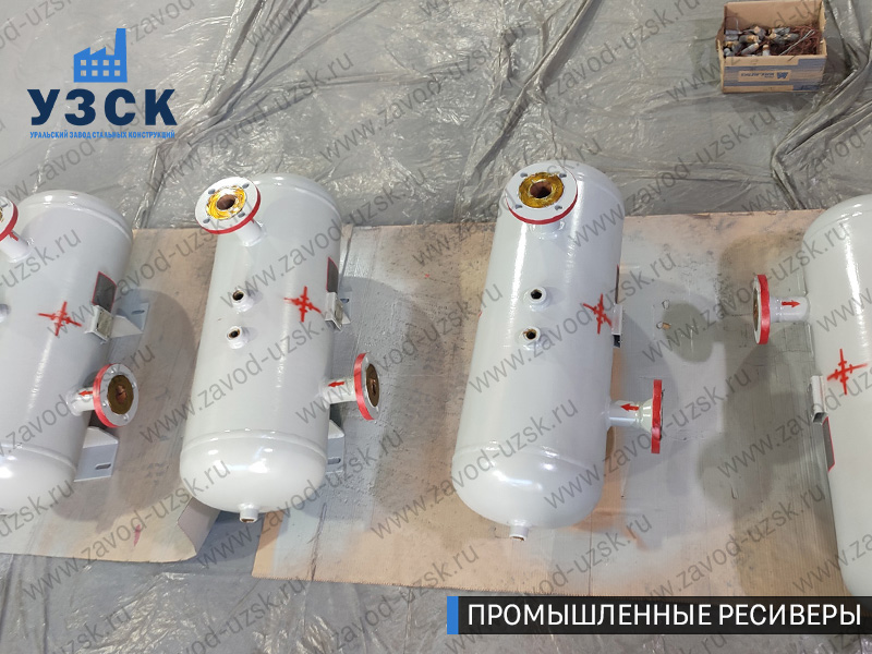 фотография емкостных ресиверов газа Нарын