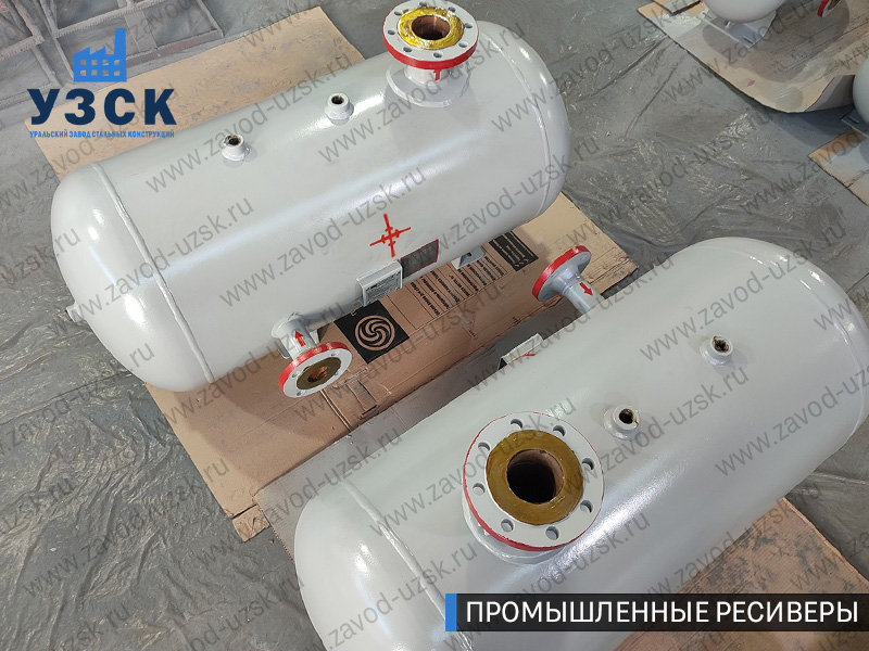 фотография промышленных ресиверовдля газа Нарын